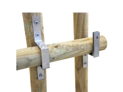 1 conjunto para puerta de campo metalico y madera